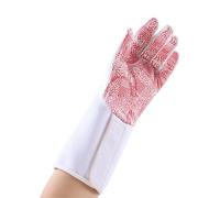 SageFurned Non-Slip Breathable Fencing Gloves for Foil and Épée, Left or Right Hand, Nylon Cotton Material with Reinforced Stitching, Adjustable Cuff for Stable Fit, Sizes XS-XXL