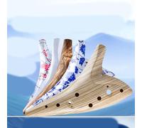 SageFurned Ocarina 12 Holes Resin Instrument in Old CA Key with Ice Crackle Design, Complete Set with Bag Strap and Music Book for Beginners