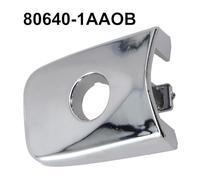 SageFurned OEM 806401AA0B Chrome Door Handle Cap for Nissan For Leaf For Maxima for Murano For Sentra for Easy and Play Installation(Chrome Front Left Door Handle Cap)