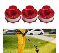 SageFurned Pack of 3 Spool for Einhell GE-CT 36/30 Li E Solo Agillo, 8 m Nylon Thread 2 mm, Replacement Spool for Grass Trimmer Accessories