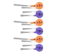 SageFurned Pack of 6 Side Brushes Replacement for Narwal Flow Robot Vacuum Cleaner, Durable Plastic Nylon Brushes to Optimise Corner Cleaning, Quick Assembly