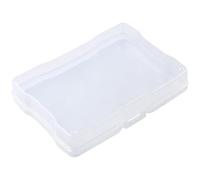 SageFurned Photo Storage Box with 16 Inner Cases and 1 Sheet of Labels, 4x6 Inch Picture Organizer Container for Photos, Crafts and Office Supplies, Transparent