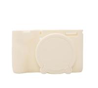 SageFurned Protective Silicone Skin for Canon PowerShot V1 - Soft Touch Camera Case - Scratch Resistant Shell for Daily Use - Ergonomic Grip for Vlogging - Multi Colour Options Available(White)