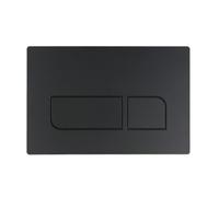 SageFurned Push Button for Geberit Toilet Flush 01 20 30 50 UP300 UP320, Double Flush Button Made of Robust ABS, Replacement Part Cistern Black