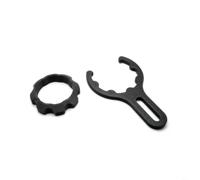 SageFurned Quick Release Adaptor for T300 Steering Wheel ABS Black Perfect | Elegant black aesthetics, matte black finish blends seamlessly into any professional racing equipment (set)