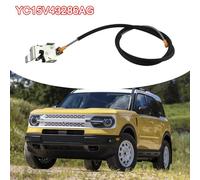 SageFurned Rear Door Lower Right Latch Lock Cable for Ford for Transit MK6 MK7 2000-2015, Compatible with YC15V43286AG, Black ABS Interior Parts