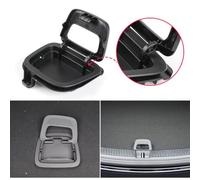 SageFurned Rear Luggage Trunk Mat Floor Handle for Mercedes E-Class W213 2015-2021, OE A09969303009051, Black ABS Tailgate Handle