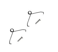 SageFurned Repair Kit Hood Folding Bracket Spring 54375A19AA3 for BMW E93 F3 M3 Robust Quick Assembly Pack of 2 Black