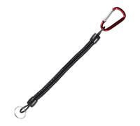SageFurned Retractable Coiled Fishing Lanyard for Rod Safety, Medium Size with for DURABLE Steel Spring & Tangle-Free Phone Cord Design, Compatible with Most Fishing Rods
