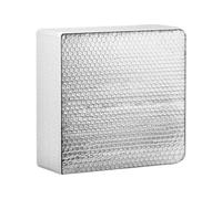 SageFurned RV Sunroof Insulator Pad 36x36x7cm with Reflective Silver for surface for Camper Van Roof Vent, Memory Sponge Foam for Heat & Cold Insulation, No Fasteners Required