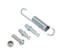 SageFurned Side Stand Footrest Spring Mounting for Sur-Ron Light Bee X/S and Segway X160 X260 Electric Bicycles, Iron Construction, 40x40x20mm, Silver