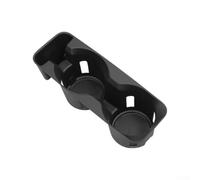 SageFurned Silicone Center Console Cup Holder Protector for Ford Explorer 2020-2024, Custom Fit, Noise Reduction, Black