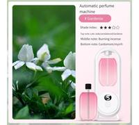 SageFurned Smart Aroma Diffuser with 5 Spray Modes - for AUTO Intermittent Mist Every 4-20 Min, Compact Portable Design for Indoor Aromatherapy, White