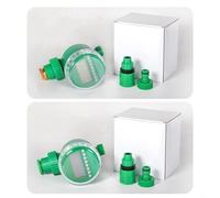 SageFurned Smart Irrigation Controller, with LCD Display, Automatic Garden Watering Timer for Lawns and Balconies, Water Saving Device with Quick Connect Fittings