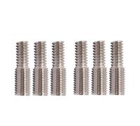 SageFurned Stainless Steel Double Ended Screw Adapter 7mm to 6mm Thread Reducer Conversion Bolt 1/4-20 to 5/16-24 for Bicycle Accessories, 3/6/12 Pcs