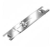 SageFurned Stainless Steel Sharpening Stone Holder for Kitchen Sink, Adjustable 304 Steel Whetstone Base Bracket with Non-slip Design, Fits Sinks 32-46cm and Stones 10-25cm