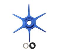 SageFurned Star Brake for Abu Max Series B3 B4 P3 P4 P5 Water Droplet Reel, 65mm Aluminum Alloy Unloading Wheel, Compatible with Six Star Brake System, 1 Pack