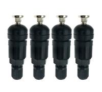 SageFurned TPMS Tire Pressure Sensor Valve Stem Repair Kit for 5 Series, 4 Pack, Black, Front Left Right Rear Fitment