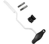 SageFurned Transmission Mechatronic Unit Valve Body Positioning Tool for DSG Gearbox Repair, Metal and Plastic Multi-Function Installation Tool with Guide Screw, 3.55 x 0.75 x 2.95 cm