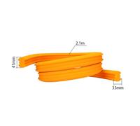 SageFurned Tubeless Tire Liners for 700c 27.5 29 Inch Wheels, EVA for Bike Rim Protection Insert Compatible with Road Mountain Gravel Bikes, Lightweight Puncture Resistant Air Liner (Yellow)