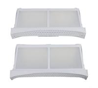 SageFurned Tumble Dryer Fluff Filter, Practical Accessories Compatible for Bosch for Siemens Clixx Exxcel IQ100 Series 4 Heat Pump Condenser Lint Sieve(2 PACK)