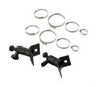 SageFurned Universal Surveillance Camera Bracket Pack of 2 Compatible with eufy for Solocam S340 Ring for Blink - Outdoor Indoor Mount 1/4 Inch Thread Robust