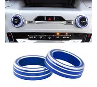 SageFurned Volume Knob Covers for Ford Explorer 2020-2025, Aluminum Alloy Switch Trim with Scratch Protection, Compatible with for Ford FOR Explorer (2020 to 2025 Models), Blue