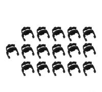 SageFurned W302193 Rocker Arm Bracket Clip Set for Ford 6.0L Power 2003-2010, ABS Plastic, Black, 150 x 100 x 40 mm, 16-Piece