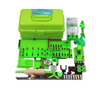 SAGELSHN Science Kit Electronics Kit Circuit Electrical Experiment Equipment Set Electromagnetic Experiment Box Exploration Physics Circuits