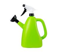 SAGELSHN Watering Can Pot Indoor 1.3L Atomization Watering Can Press Type Large Capacity Plastic Bottle Plants Pressure Spray Water Kettle Bonsai Greenhouses(A-green)
