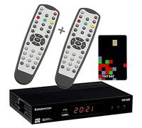 Sagemcom HD Satellite TV Receiver + 2 Remote Controls + TNTSAT V6 Astra 19.2E Access Card