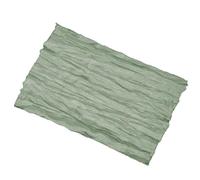 Sages Tablecloth Sturdy Polyester Wrinkles Proof Fabric Spill Resistant For Most Farmhouses Dining Decoration Crinkled Tablecloth Decoration