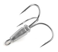 Sagging Hooks Snagging Weighted Treble Hooks,5pcs Weighted Treble Fishing Hook Large Bunker Snag Hook for Saltwater Freshwater Bass Trout Salmon 1.02oz 1.4oz 1.9oz 2.8oz (8/0_1.02oz_5pcs)