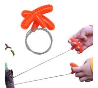 SAGGIO DI FILO Pocket Chainsaw Hand Rope Hiking Gear Manual Laptop and Sturdy Jacket Cutting Tower Tool for Camping, Hunting,