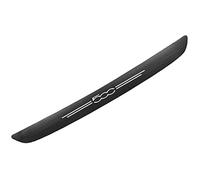 SAGHOM 1 PCS Car Rear Boot Carbon Bumper Protector, for Fi-at 500 Auto Door Sill Strip Anti-Scratch Styling Accessories,Black