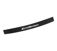 SAGHOM 1 PCS Car Rear Boot Carbon Bumper Protector, for Fo-rd Ecosport Auto Door Sill Strip Anti-Scratch Styling Accessories,Black