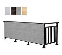 SAGIDAR Deck Privacy Screen - Shade Canopy With Grommets, Beige, Gray, Brown, White, Aging Resistance, Not Easily Deformed, Fence Sunshade, Tear Proof, Insulated And Breathable, Pergola Sun Shade