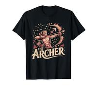 Sagittarius Archer Bow Constellation Zodiac November T-Shirt