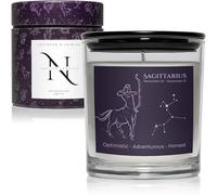 Sagittarius Candle Natural Soy Wax (220gr) Zodiac Personalised Gifts for Women - Autumn Candle Present for Wife Sister Mum Aunt Girlfriend Boyfriend Birhtday Gift Christmas - Natura Candles