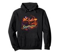 Sagittarius Celestial Zodiac Sign Astrology Character Symbol Pullover Hoodie