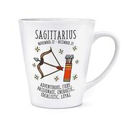Sagittarius Horoscope 12oz Latte Mug Cup