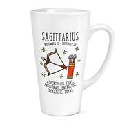 Sagittarius Horoscope 17oz Large Latte Mug Cup
