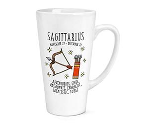 Sagittarius Horoscope 17oz Large Latte Mug Cup