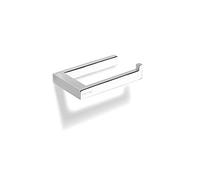 Sagittarius One 152S1 Toilet Roll Holder Wall Mounted - Self-Adhesive, Polished Stainless Steel & Chrome - Rustproof Loo Roll Holder, Easy to Install