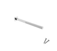 Sagittarius One 400S1 Wall-Mounted Towel Rail 40cm, Rustproof Polished Stainless Steel SUS 304, Modern Chrome Towel Holder for Bathrooms, Durable and Stylish Towel Bar - Chrome