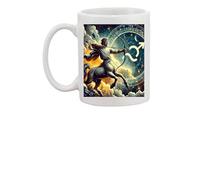 Sagittarius Star Sign with Strong Characteristics Novelty Printed Mug