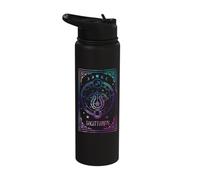 Sagittarius Tarot Card November December Birthday Zodiac Stainless Steel Insulated Water Bottle