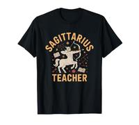 Sagittarius Teacher Zodiac Sign November December Teaching T-Shirt