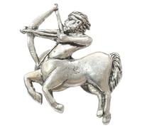 Sagittarius The Archer Lapel Pin Badge In Velvet Pouch Or Gift Box With Free Engraving 308