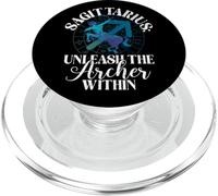 Sagittarius unleash the Archer within Sagittarius PopSockets PopGrip for MagSafe